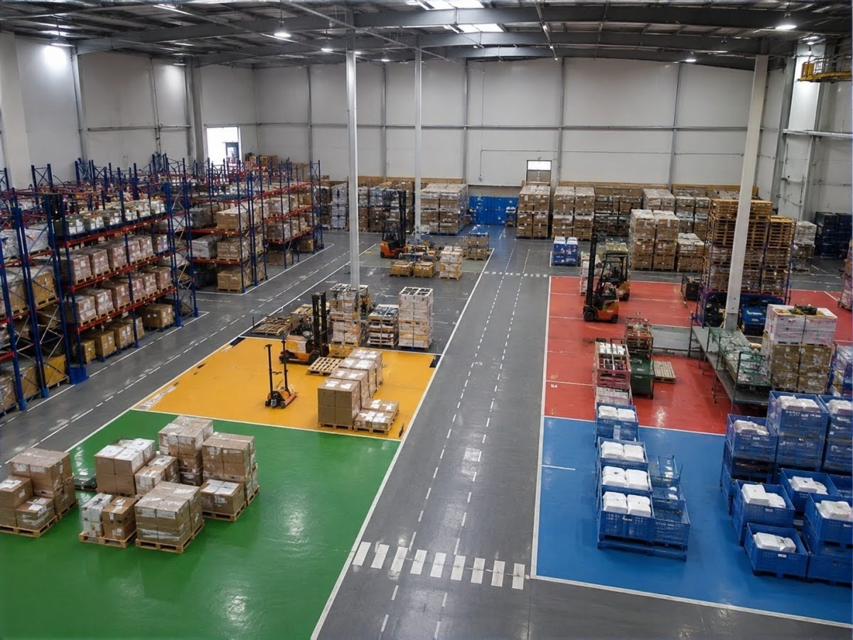 Warehouse zoning